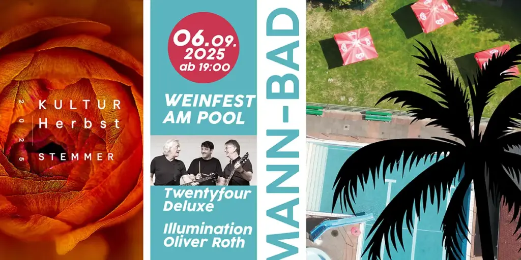 KulturHerbstStemmer-Weinfest am Pool