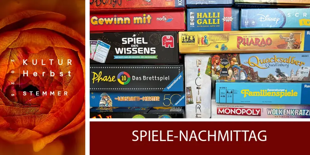 Kultur Herbst Stemmer Spielenachmittag